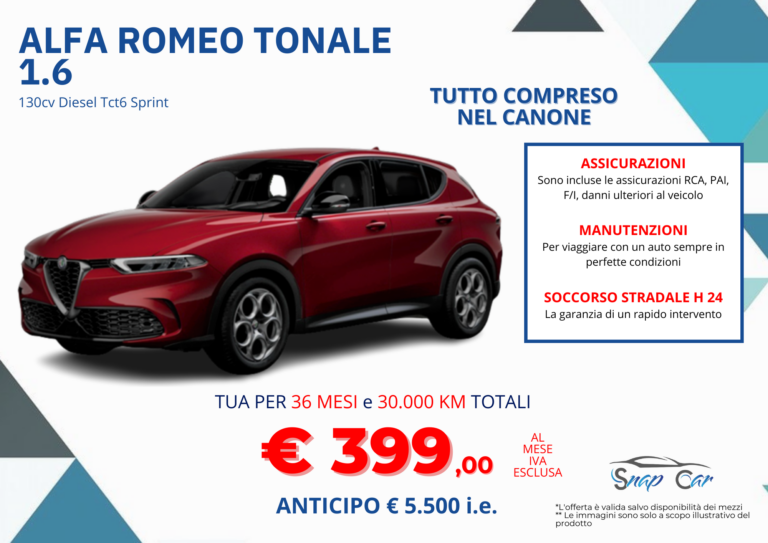Alfa Romeo Tonale 1.6